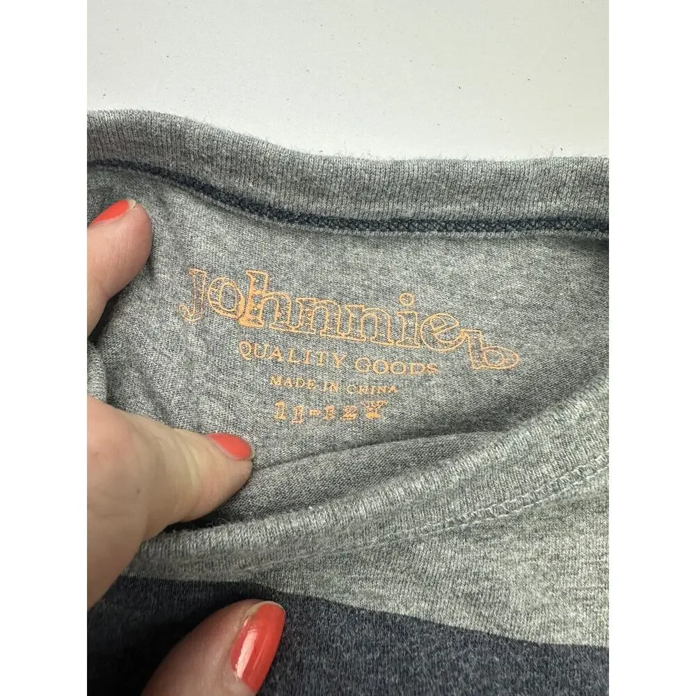 Johnnie B Long Sleeve Gray Shirt - Picture 4 of 4